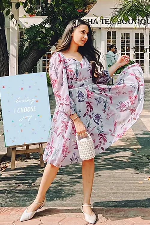 Haley Pastel Midi Dress